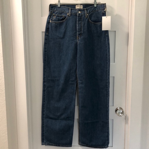 Etica Denim - NEW ÉTICA Stanton Relaxed Wide leg jeans Women's 29 ETC 1032 Anthropologie